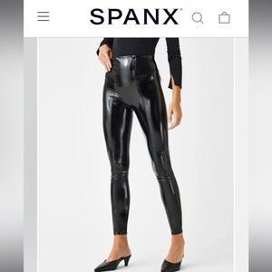 SPANXshape™ Faux Leather
Patent Leggings